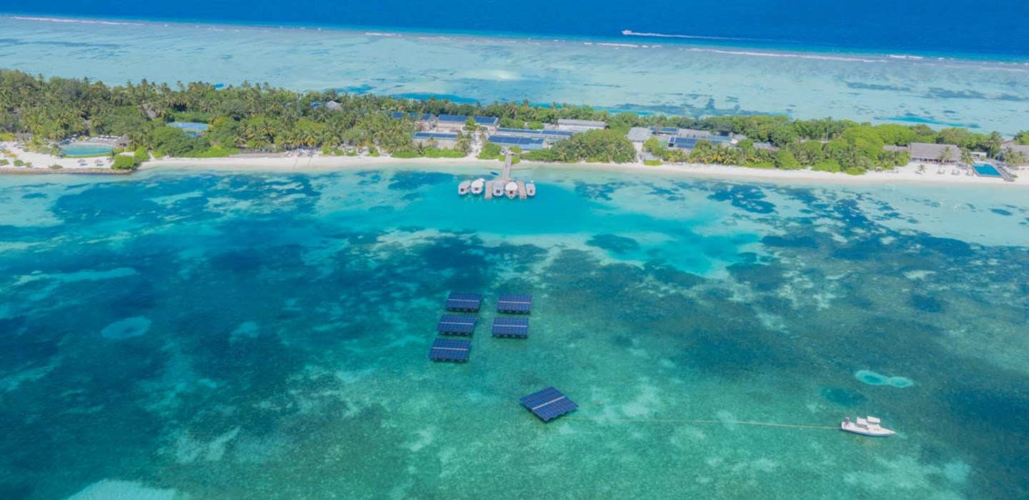 World's largest floating solar system launched at LUX<bdi>*</bdi> South Ari Atoll, Maldives