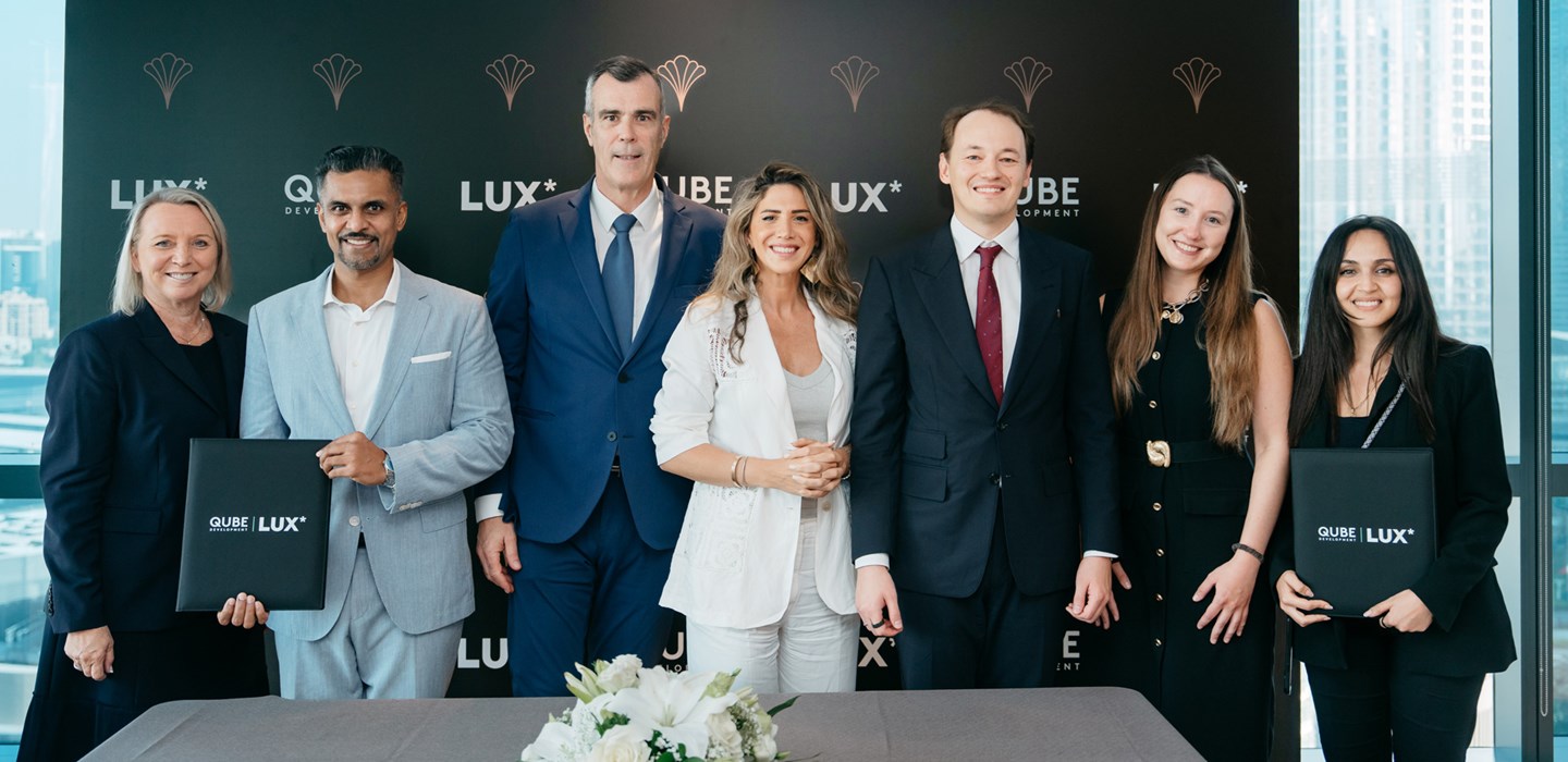 The Lux Collective and QUBE Development announce strategic partnership to launch exclusive branded residence in Dubai