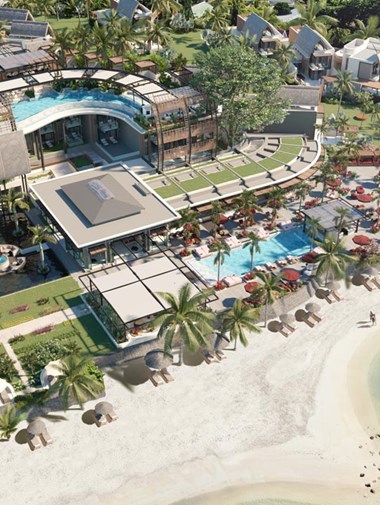 丽世度假村及酒店全新旗舰酒店 - 毛里求斯大湾丽世度假村及行政公寓将于2021年11月1日开业，为追求卓越品质的现代旅行者呈献精致海滨生活